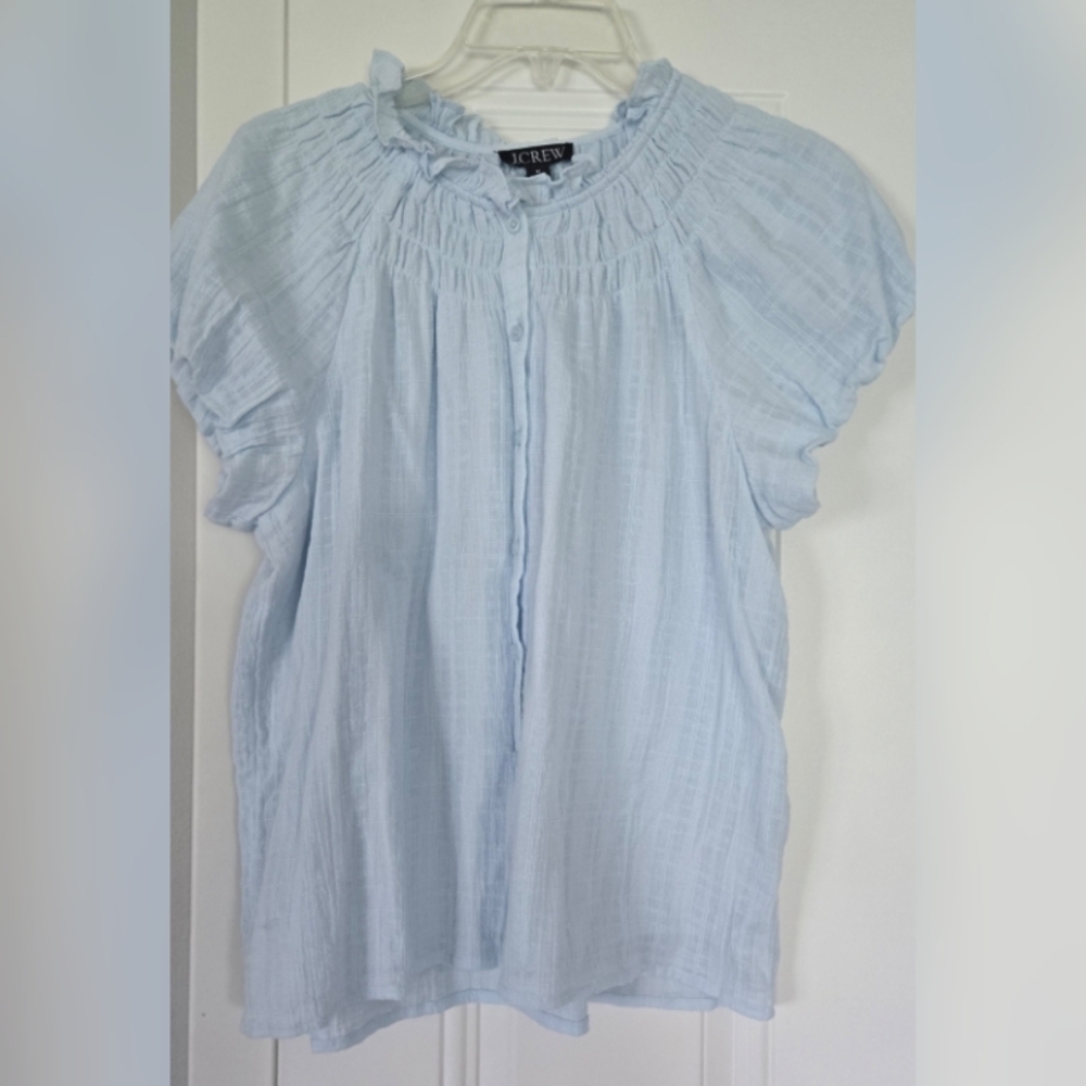 J. Crew Soft Blue Blouse for Women